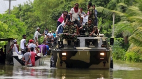 Army troops ready to be deployed in disaster situation