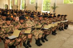 Civil Security personnel presented Appointment Letters