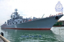 Moskva arrives in Colombo