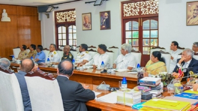 President chairs emergency meeting of National Security Council