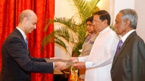 Five new envoys present credentials to President