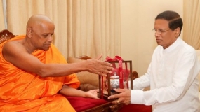 President called on newly elected Mahanayaka of the Asgiriya Chapter