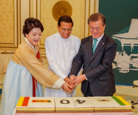 Korean and Sri Lankan Presidents to raise bilateral friendship to a new high