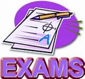 Examinations schedule released