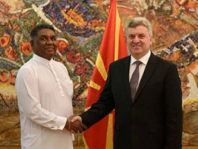 Macedonia seeks to intensify political dialogue with Sri Lanka