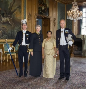 New Sri Lankan envoy to Sweden presents Credentials