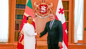 Leaders pay attention on strengthening Sri Lanka –Georgia ties