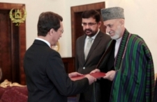 Afghan President accepts credentials of first Lankan Resident Ambassador