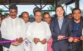President opens Shangri-La Hambantota Resort