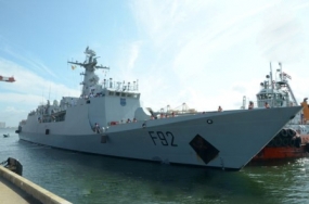 Nigerian Naval ship arrives in Colombo