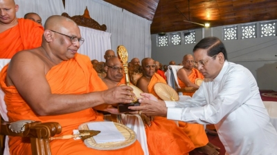 Buddhist Philosophy to strengthen the Sri Lanka international relations says President