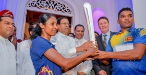 President welcomes Commonwealth Games Queen’s baton