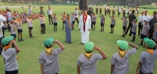 President attends Mahinda  Scouts Group Centenary Celebrations