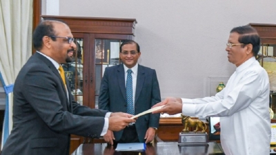 Justice S. Tureiraja was sworn in as acting President of the Court of Appeal