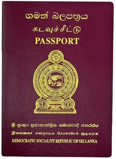 Sri Lankan passport goes up by 9 notches to 84th in the globe