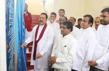 President opens Mahindodaya Technical Laboratory at Trinco Vipulananda Tamil M.V.