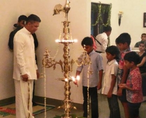 Sri Lankans celebrate Deepawali in Jakarta