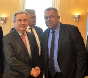 Foreign Minister meets UN Chief