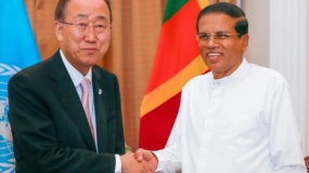 UNSG Ban Ki-moon holds talks with the President