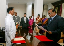 Justice K Sripavan takes oaths as Chief Justice