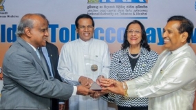 Sri Lanka receives World No Tobacco Day Award for third time