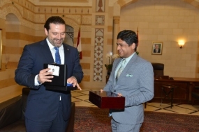 State Minister of Foreign Affairs  calls on Prime Minister of Lebanon