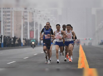North Korea holds first international marathon in six years