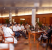 President on Inspection Tour of Kandy City to Assess Facilities for Devotees Attending “Siri Dalada Wandanawa” 