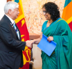 Courtesy Call by Japanese Minister of Defense on Prime Minister Dr. Harini Amarasuriya