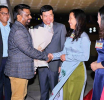 President Receives Warm Ceremonial Welcome at Noi Bai International Airport in Vietnam