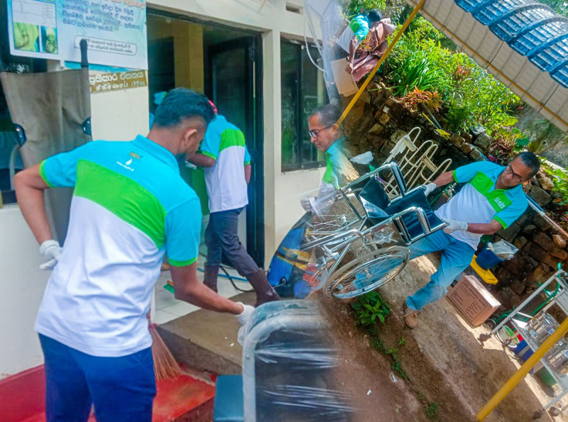 &quot;Clean Sri Lanka&quot; Joins Hands to Improve Facilities and Sanitation at Kotmale Regional Hospital