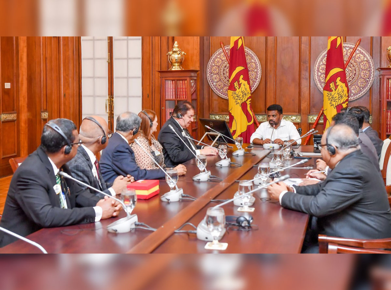President Meets International Lions Clubs President to Strengthen Child and Youth Mental Health and Social Welfare