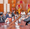 President Meets International Lions Clubs President to Strengthen Child and Youth Mental Health and Social Welfare