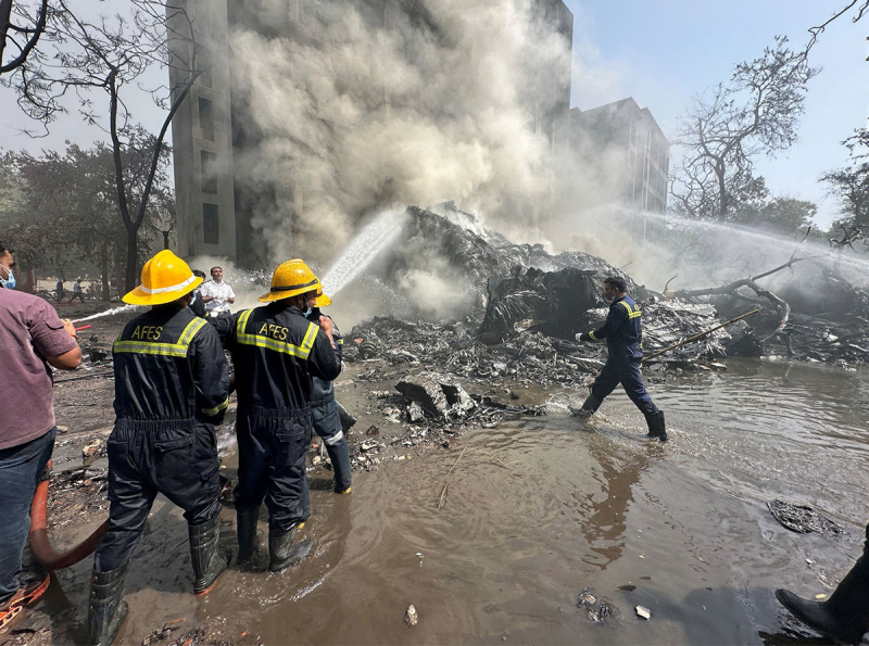 Air India Ahmedabad Plane Crash - Gujarat ATS recovers DVR from AI-171 crash site