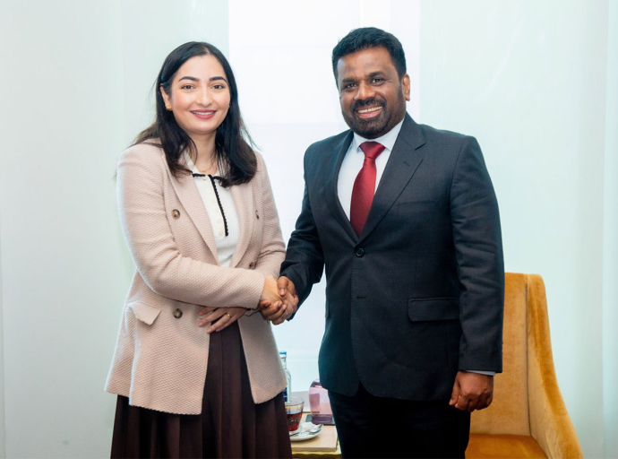  President Meets German Minister for Economic Cooperation and Development
