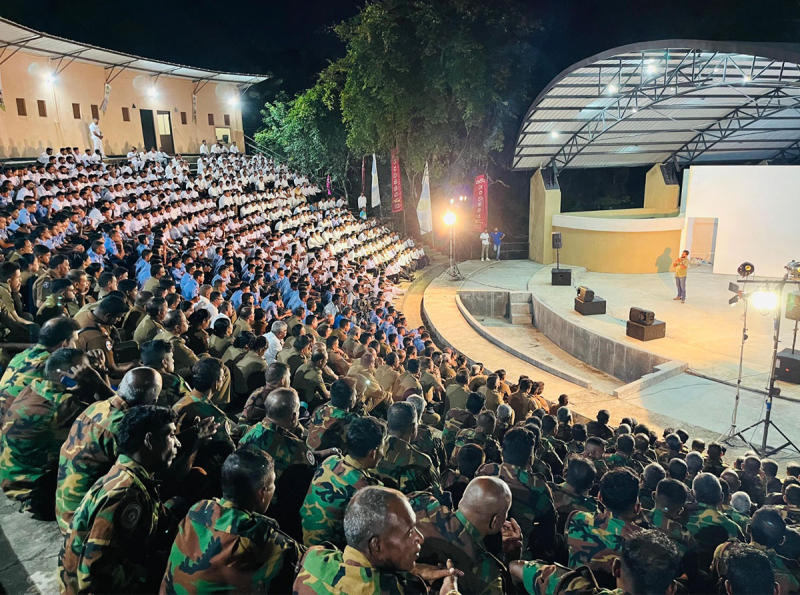 Concurrent with Poson Week, numerous Clean Sri Lanka initiatives were implemented in Anuradhapura 