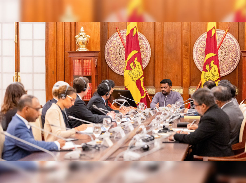 President Disanayake Meets IMF Deputy Managing Director Gita Gopinath 