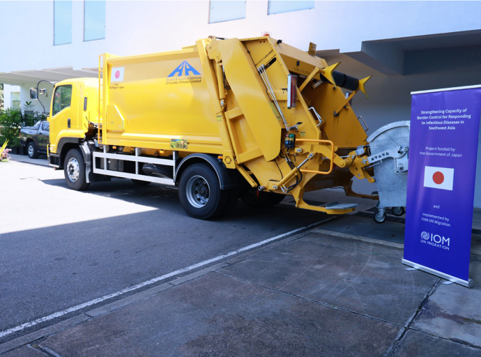 Japan Delivers Third Round of Support to Boost Border Health Preparedness with IOM Support