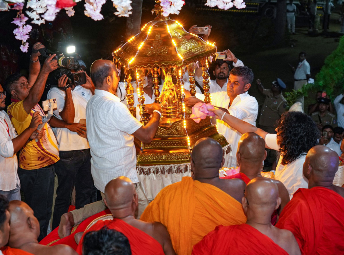 The Annual Esala Perahera of Yudaganawa Raja Maha Viharaya concludes its street possession 