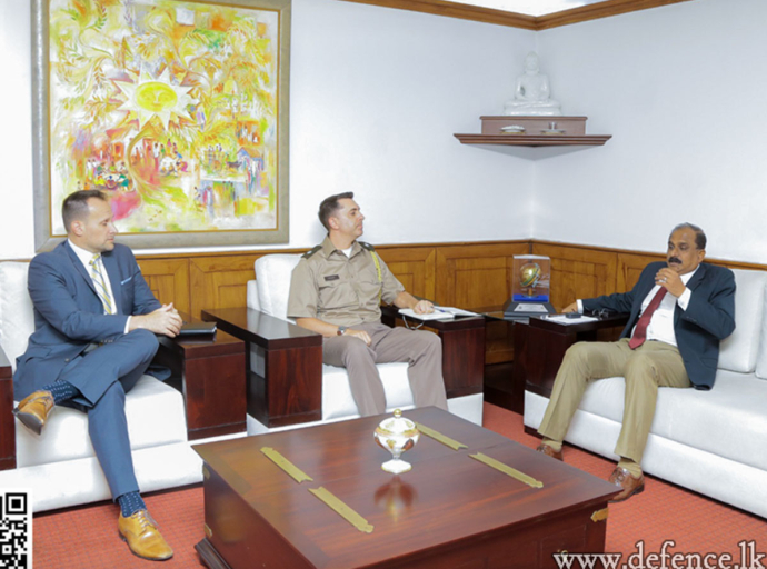 U.S. Defence Attaché Meets Deputy Minister of Defence