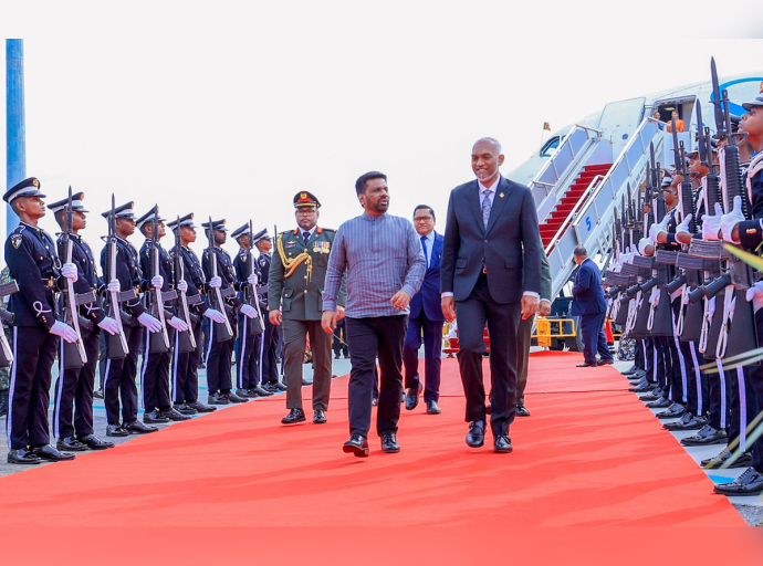 President Arrives in the Maldives