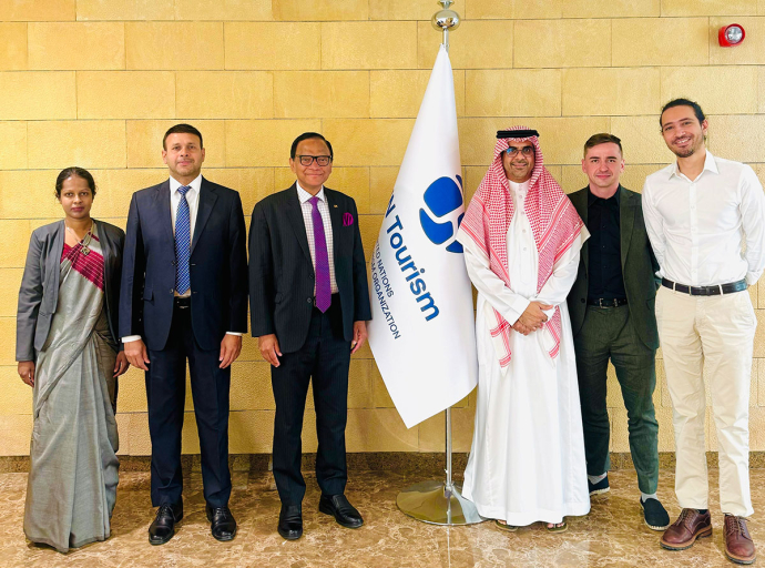 Ambassador of Sri Lanka to Saudi Arabia and the Regional Director of UN Tourism explore cooperation in Rural Tourism Promotion