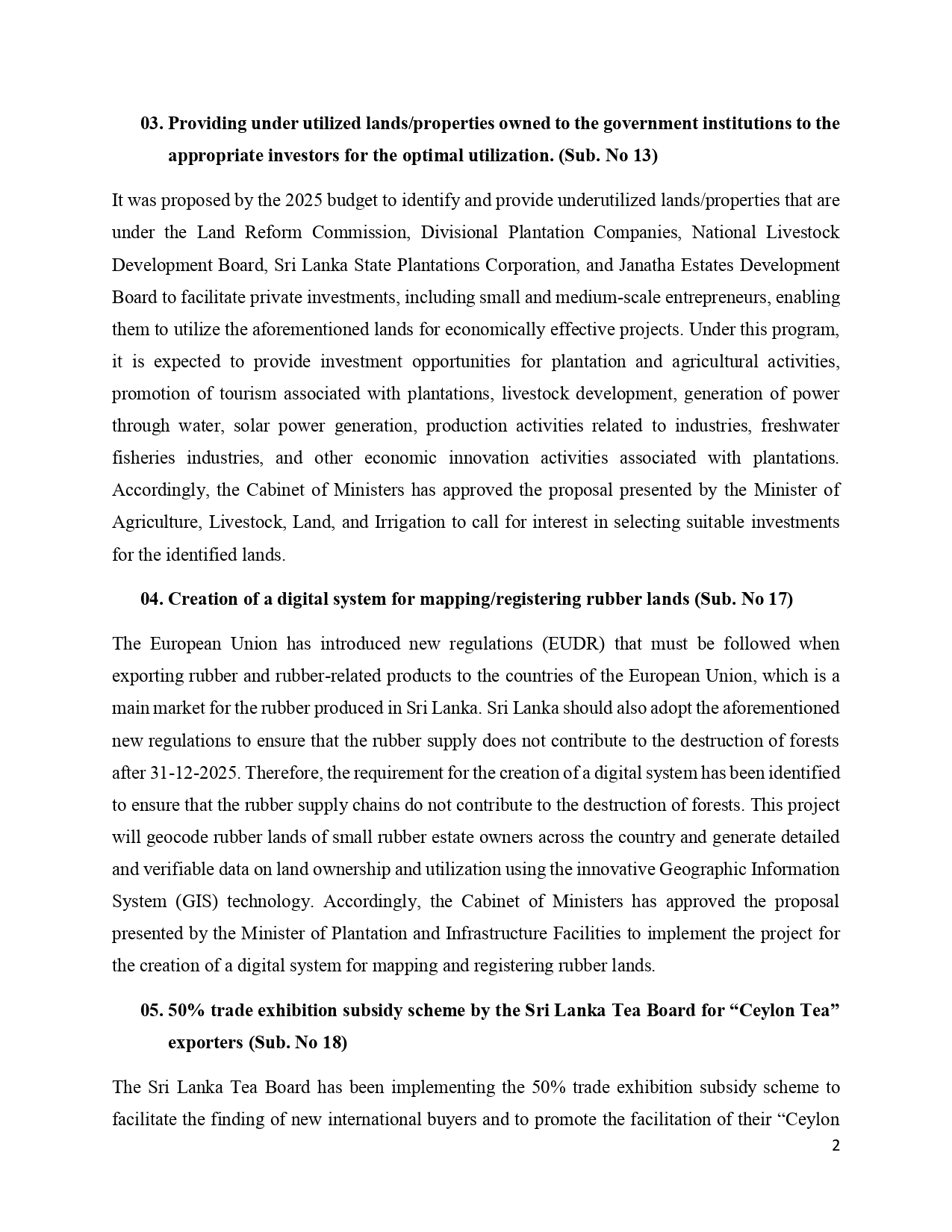 Cabinet Decisions on 11.08.2025 E page 0002