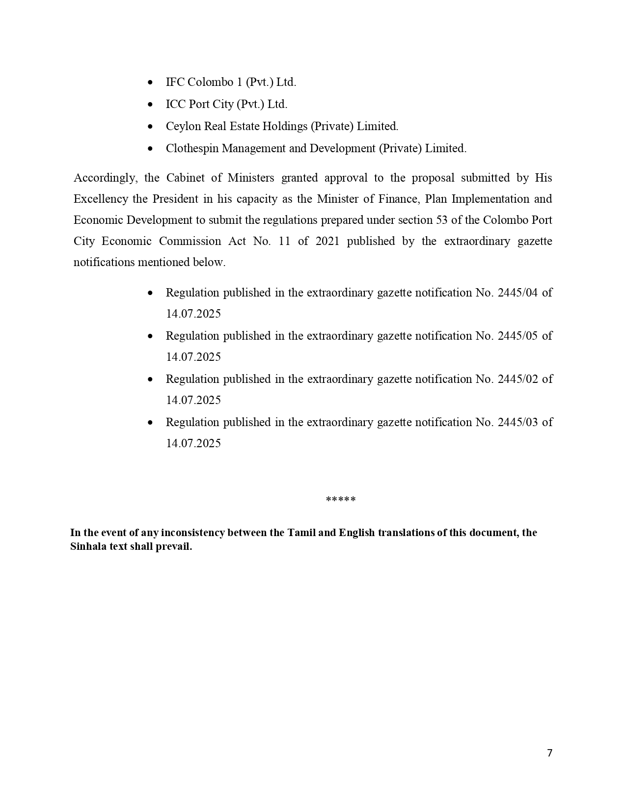Cabinet Decisions on 11.08.2025 E page 0007