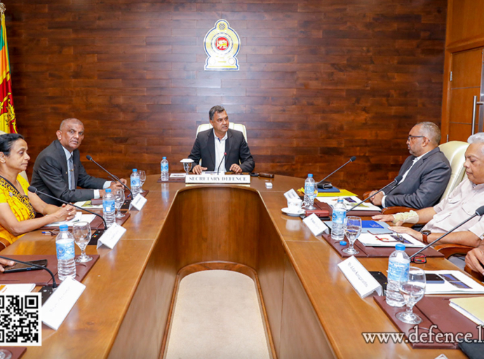 Defence Secretary Chairs Meeting to Review Measures Addressing Human-Elephant Conflicts