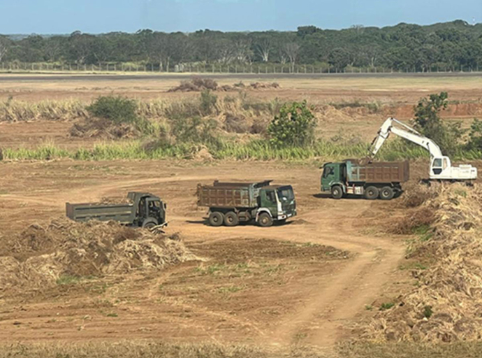 First Phase of the Mattala Rajapaksa International Airport Surrounding Area Cleaning Project Successfully Completed