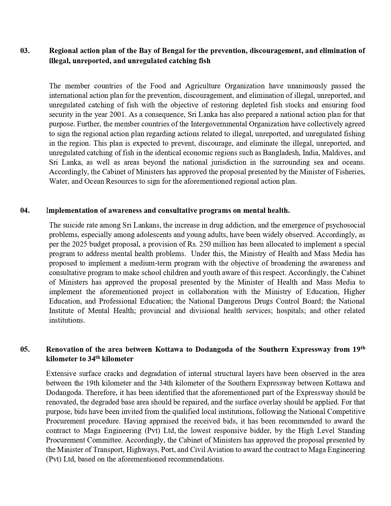 Cabinet Decisions on 25.08.2025 E page 0002