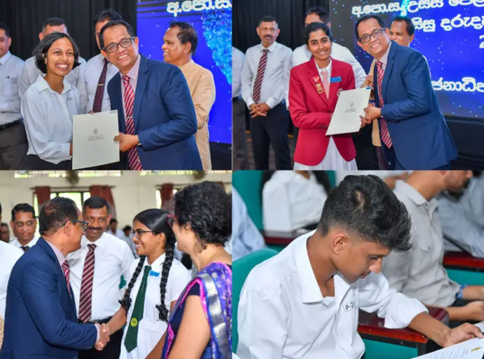 President's Fund Recognizes A-Level High Achievers in North Central Province