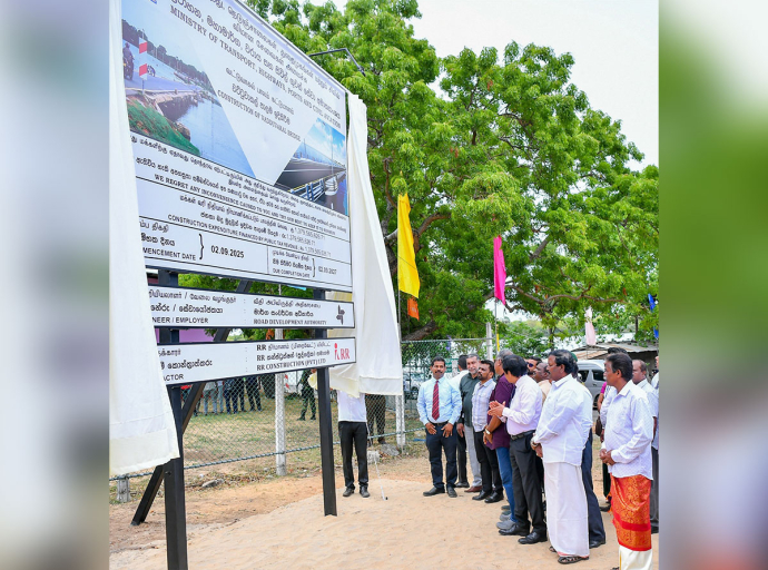 Construction of Vadduvakal Bridge, Mullaitivu Commences under the Patronage of the President