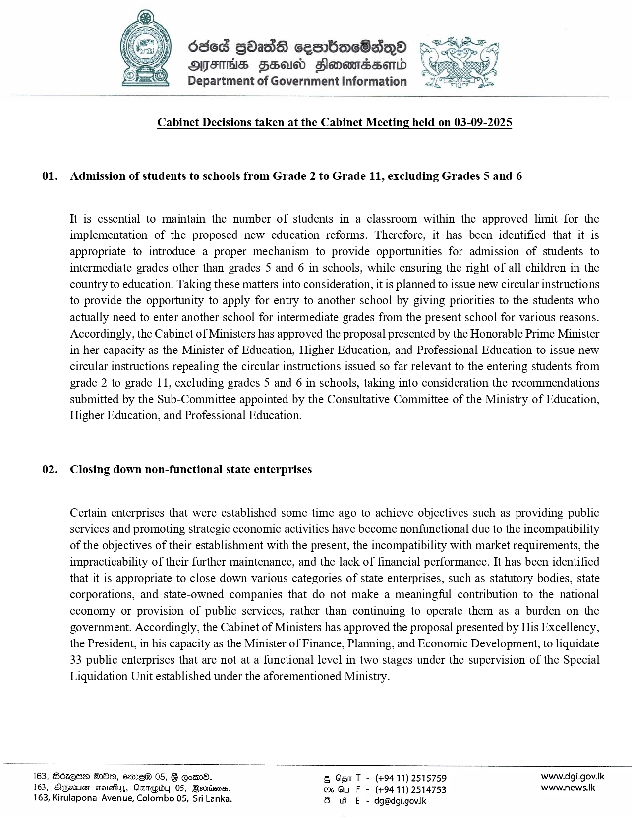 Cabinet Decision 03.09.2025 English page 0001